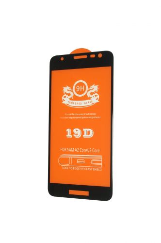 Защитное стекло для Samsung J260 J2 CORE 19D FULL GLUE пакет черный - фото