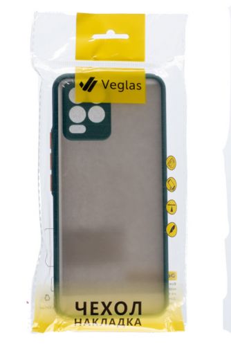 Чехол-накладка для REALME 8 VEGLAS Fog зеленый - фото фото 3