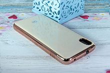 Купить Чехол-накладка для XIAOMI Redmi 7A ELECTROPLATED TPU+PET золото  оптом, в розницу в ОРЦ Компаньон