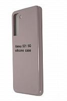 Купить Чехол-накладка для Samsung G991F S21 SILICONE CASE закрытый светло-розовый (18) оптом, в розницу в ОРЦ Компаньон