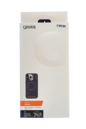 Чехол-накладка для iPhone 15 Pro Max GEAR4 TPU поддержка MagSafe коробка черный - оптовая продажа фото 4 Чехол-накладка для iPhone 15 Pro Max GEAR4 TPU поддержка MagSafe коробка черный - фото фото 4
