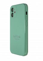 Купить Чехол-накладка для iPhone 12 Mini VEGLAS SILICONE CASE NL Защита камеры ментоловый (50) оптом, в розницу в ОРЦ Компаньон