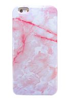 Купить Чехол-накладка для iPhone 6/6S Plus  OY МРАМОР TPU 005 розовый оптом, в розницу в ОРЦ Компаньон