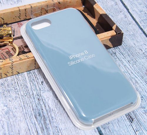 Чехол-накладка для iPhone 7/8/SE VEGLAS SILICONE CASE сиренево-голубой (5) - оптовая продажа фото 2 Чехол-накладка для iPhone 7/8/SE VEGLAS SILICONE CASE сиренево-голубой (5) - фото фото 2