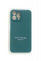 Купить Чехол-накладка для iPhone 13 Pro Max VEGLAS SILICONE CASE NL Защита камеры хвойно-зеленый (58) оптом, в розницу в ОРЦ Компаньон