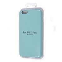 Купить Чехол-накладка для iPhone 6/6S Plus VEGLAS SILICONE CASE NL бирюзовый (21) оптом, в розницу в ОРЦ Компаньон