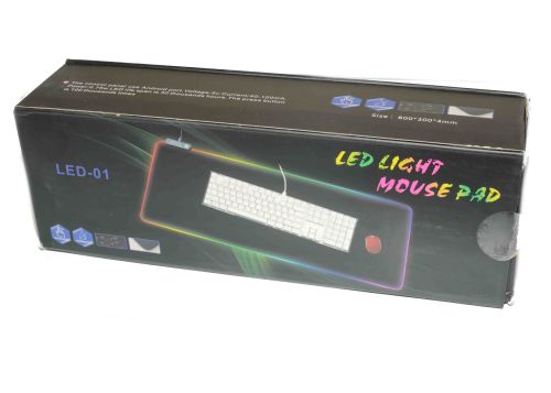 Коврик для мыши светящийся LED-01 300*800*4 оптом, в розницу Центр Компаньон фото 3