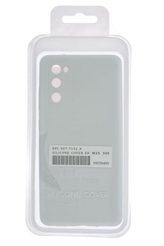 Чехол-накладка для Samsung G780F S20 FE SILICONE CASE OP закрытый белый (9) оптом, в розницу Центр Компаньон фото 4