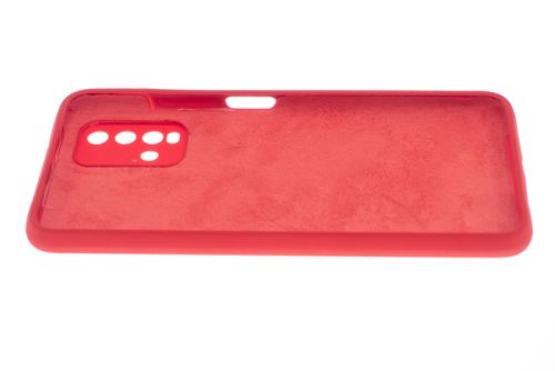Чехол-накладка для XIAOMI Redmi 9T SILICONE CASE OP закрытый красный (1) оптом, в розницу Центр Компаньон фото 3
