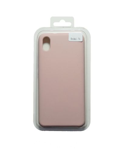 Чехол-накладка для XIAOMI Redmi 7A SILICONE CASE NL светло-розовый оптом, в розницу Центр Компаньон фото 2