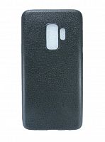 Чехол-накладка для Samsung G960F S9 FASHION LITCHI TPU черный - фото