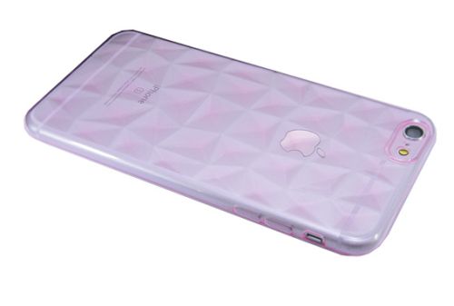 Чехол-накладка для iPhone 7/8/SE JZZS Diamond TPU розовая оптом, в розницу Центр Компаньон фото 3