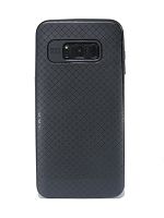 Купить Чехол-накладка для Samsung G955H S8 Plus GRID CASE TPU+PC черный оптом, в розницу в ОРЦ Компаньон