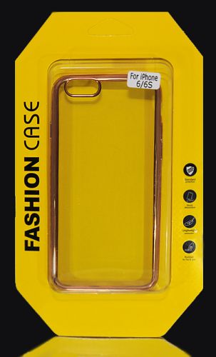 Чехол-накладка для iPhone 6/6S РАМКА TPU золото оптом, в розницу Центр Компаньон фото 3