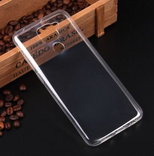 Чехол-накладка для XIAOMI Redmi Note 9 FASHION TPU 1мм 008291-1 прозрачный - фото