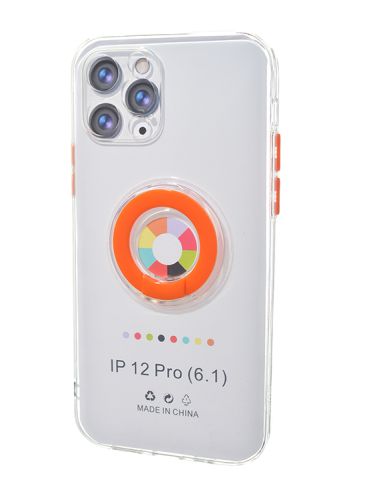 Чехол-накладка для iPhone 12 Pro NEW RING TPU оранжевый оптом, в розницу Центр Компаньон фото 2
