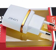 СЗУ USB 1A LDNIO DL-AC50 кабель Lightning 8Pin белый - фото