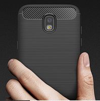 Чехол-накладка для Samsung J530F J5 2017 009508 ANTISHOCK черный - фото