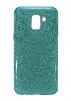 Купить Чехол-накладка для Samsung J600F J6 2018 JZZS Shinny 3в1 TPU зеленая оптом, в розницу в ОРЦ Компаньон