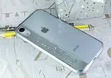 Купить Чехол-накладка для iPhone XR SUPERME TPU серебро  оптом, в розницу в ОРЦ Компаньон