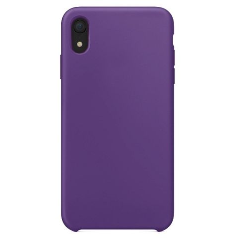 Чехол-накладка для iPhone X/XS VEGLAS SILICONE CASE NL фиолетовый (45) оптом, в розницу Центр Компаньон фото 2
