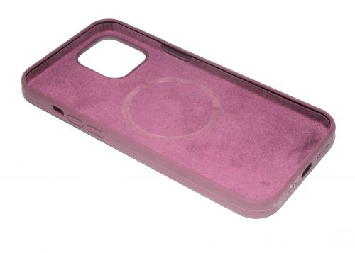 Чехол-накладка для iPhone 12 Pro Max SILICONE TPU NL поддержка MagSafe бордовый коробка - оптовая продажа фото 3 Чехол-накладка для iPhone 12 Pro Max SILICONE TPU NL поддержка MagSafe бордовый коробка - фото фото 3