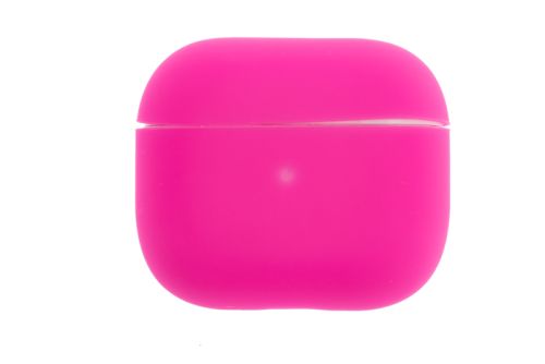 Чехол для наушников Airpods 3 Silicone без карабина ярко-розовый оптом, в розницу Центр Компаньон фото 3