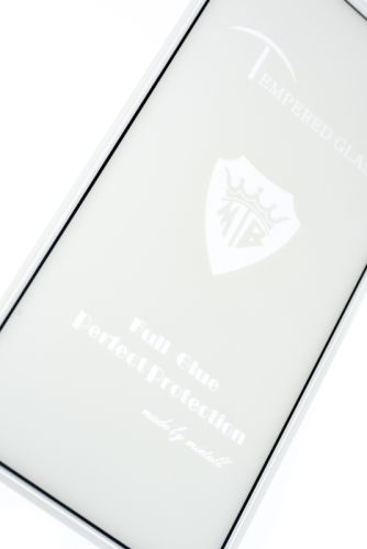 Защитное стекло для iPhone 13 Pro Max/14 Plus FULL GLUE пакет черный оптом, в розницу Центр Компаньон фото 2