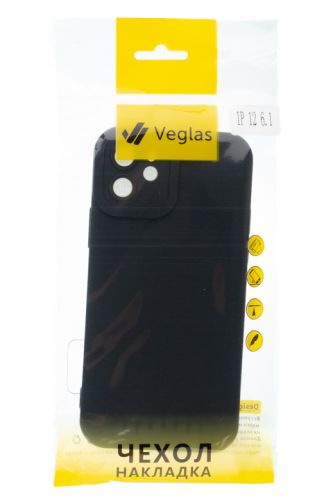 Чехол-накладка для iPhone 12 VEGLAS Pro Camera черный оптом, в розницу Центр Компаньон фото 2