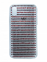 Чехол-накладка для iPhone X/XS YOUNICOU стразы LINES PC+TPU Вид 2 - фото