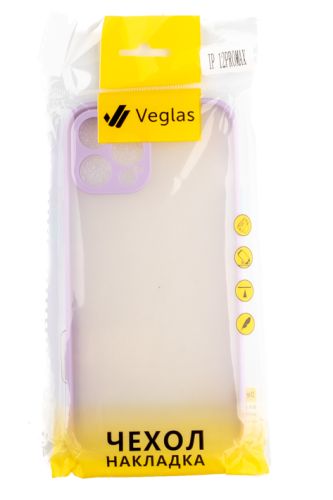 Чехол-накладка для iPhone 12 Pro Max VEGLAS Fog сиреневый оптом, в розницу Центр Компаньон фото 3
