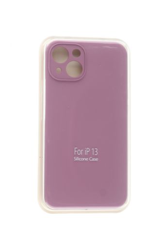 Чехол-накладка для iPhone 13 SILICONE CASE Защита камеры лавандовый (62) оптом, в розницу Центр Компаньон