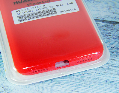 Чехол-накладка для HUAWEI Honor 7A Pro/Y6 Prime 2018 SILICONE CASE закрытый красный - оптовая продажа фото 2 Чехол-накладка для HUAWEI Honor 7A Pro/Y6 Prime 2018 SILICONE CASE закрытый красный - фото фото 2