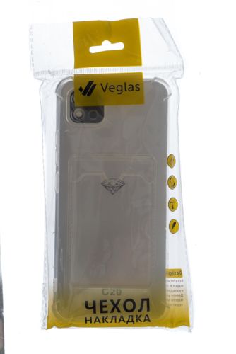 Чехол-накладка для REALME C11 2021 VEGLAS Air Pocket прозрачный оптом, в розницу Центр Компаньон фото 4