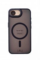 Чехол-накладка для iPhone 16E VEGLAS Fog Magnetic темно-синий - фото