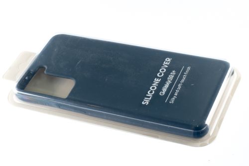 Чехол-накладка для Samsung G996F S21 Plus SILICONE CASE темно-синий (8) оптом, в розницу Центр Компаньон фото 2