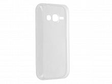 Чехол-накладка для Samsung J106 J1 mini Prime JZZS TPU у/т пакет белая - фото