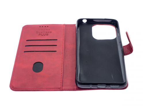Чехол-книжка для XIAOMI Redmi 12C VEGLAS BUSINESS PLUS красный - оптовая продажа фото 3 Чехол-книжка для XIAOMI Redmi 12C VEGLAS BUSINESS PLUS красный - фото фото 3