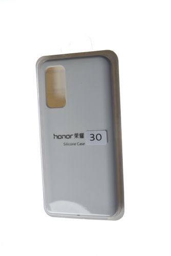 Чехол-накладка для HUAWEI Honor 30 SILICONE CASE белый (9) - оптовая продажа Чехол-накладка для HUAWEI Honor 30 SILICONE CASE белый (9) - фото