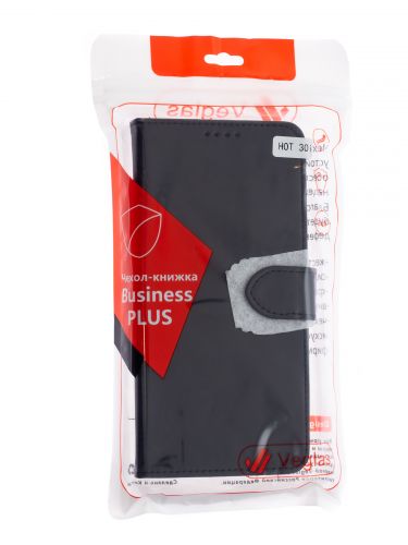 Чехол-книжка для Infinix Hot 30i VEGLAS BUSINESS PLUS черный - оптовая продажа фото 5 Чехол-книжка для Infinix Hot 30i VEGLAS BUSINESS PLUS черный - фото фото 5