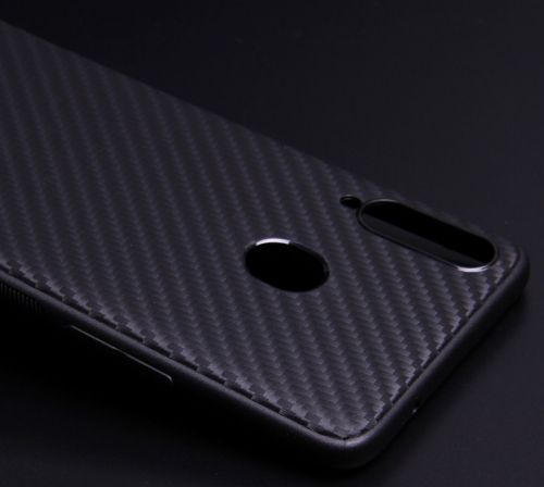 Чехол-накладка для Samsung A207F A20s CARBON TPU черный - фото