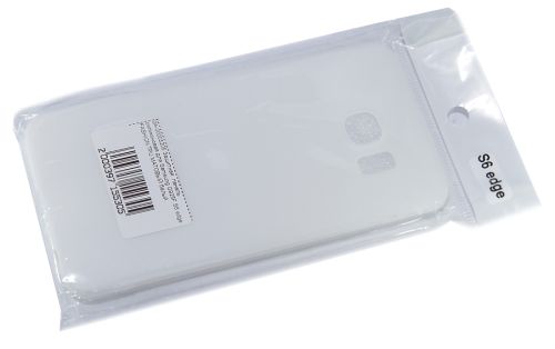 Чехол-накладка для Samsung G925F FASHION TPU матовый белый оптом, в розницу Центр Компаньон фото 2