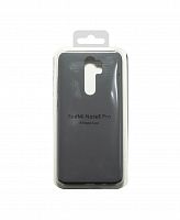 Чехол-накладка для XIAOMI Redmi Note 8Pro SILICONE CASE закрытый темно-серый (5) - фото