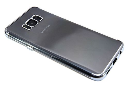 Чехол-накладка для Samsung G950H S8 ELECTROPLATED TPU серебро оптом, в розницу Центр Компаньон фото 3