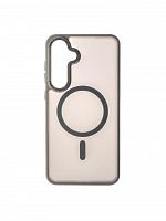 Чехол-накладка для Samsung S926 S24 Plus VEGLAS Fog Magnetic серый - фото
