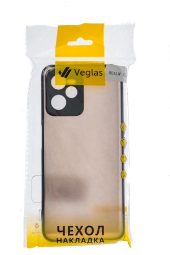 Чехол-накладка для REALME С35 VEGLAS Fog черный оптом, в розницу Центр Компаньон фото 3