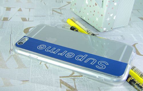 Чехол-накладка для iPhone 6/6S SUPERME TPU синий  оптом, в розницу Центр Компаньон фото 2