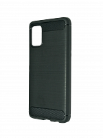 Купить Чехол-накладка для Samsung A415F A41 BECATION CARBON FIBER TPU ANTISHOCK черный оптом, в розницу в ОРЦ Компаньон