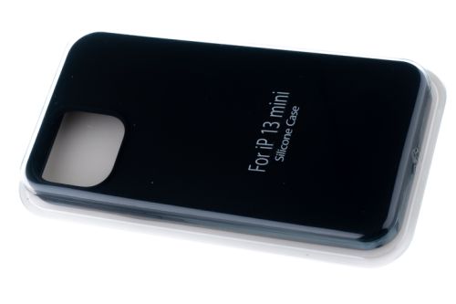 Чехол-накладка для iPhone 13 Mini VEGLAS SILICONE CASE NL закрытый черный (18) оптом, в розницу Центр Компаньон фото 2