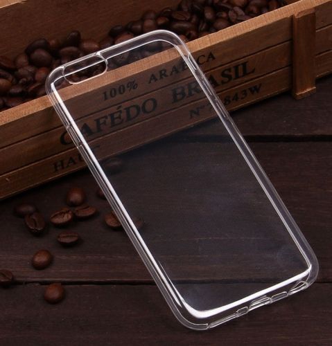 Чехол-накладка для iPhone 6/6S FASHION TPU 1мм 008291-1 прозрачный - фото